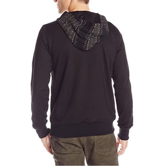 Mr. Turk Tribal Print Ethan Pullover Hoodie - S - Picture 4 of 7